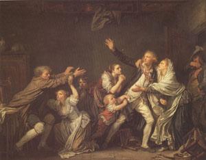 Jean Baptiste Greuze The Paternal Curse or and Ungrateful Son (mk05) oil painting image